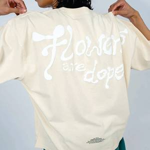 Camiseta holgada de gran tamaño con estampado de calle de cultura Hip Hop de verano para hombre, manga corta de algodón 100% - Product Image 2