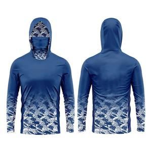 Camisa de Pesca con Capucha y Protección UV UPF50, Camisa de Pesca de Poliéster de Secado Rápido para Hombre con Polaina para el Cuello - Product Image 2