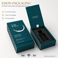 Boîte en carton rigide avec tiroir coulissant sur mesure, avec ruban, réutilisable, faite à la main, diffuseur vide, boîtes de parfum