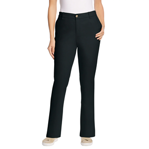 OEM personalizado de las mujeres con estilo Chino pantalones cómodos de cintura media de color sólido de calidad superior precio para el verano - Product Image 3