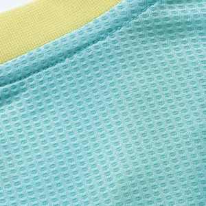 Uniforme de football haut de gamme pour hommes |   Kit de performance vert menthe et jaune |   Ensemble de maillot et short de football pour entraînement d'équipe adulte, vêtements de sport - Product Image 3