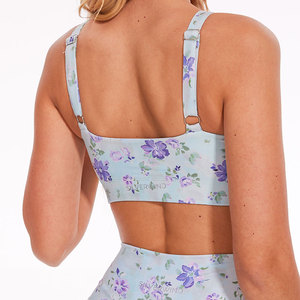 Ropa deportiva de verano para mujer, conjunto estampado que absorbe la humedad, conjunto de Yoga de entrenamiento de alta elasticidad, ropa deportiva para mujer, pantalones cortos deportivos - Product Image 5