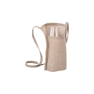 Accessorio per Bevande in Cotone Riciclato, Porta Bicchieri Ecologico per Degustazioni - Product Image 4