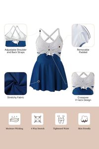 Maillot de bain une pièce personnalisé fabricant OEM Pakistan extensible et soutien ajustement idéal pour toute la journée de natation et vêtements décontractés de l'eau - Product Image 5