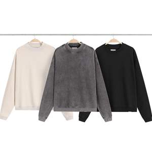 Venta al por mayor sudaderas con capucha en blanco algodón poliéster polar sudadera para imprimir marca privada fabricante pedidos personalizados a granel - Product Image 6