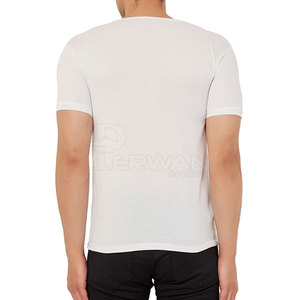 T-shirt homme personnalisé Streetwear 100% coton avec logo pour un style personnalisé - Product Image 5