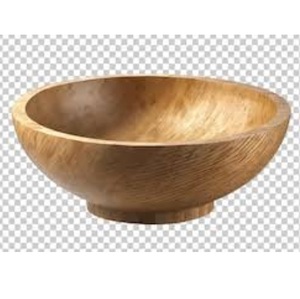 100% Natural único artesanal madera de Acacia ensalada servir logotipo personalizado cocina tazón de madera ecológico con tazón de comida de alta calidad - Product Image 2