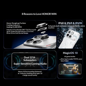 แบตเตอรี่ใช้งานได้ยาวนาน H0N0R WIN MagicOS Octa Core CDMA Snapdragon รุ่นที่ 5 หน้าจอ HD 6.8 นิ้ว สมาร์ทโฟน 5G รุ่นใหม่ ชาร์จเร็ว 100W - Product Image 4