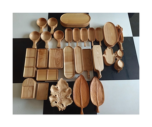 Produit en bois de qualité supérieure: Plateau en bois du Vietnam et plateau de service en bambou avec logo personnalisé, sûr, adapté aux repas à la maison et au restaurant - Product Image 3