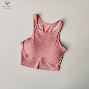 Soutien-gorge de Sport Réversible Sans Couture Crop Top Fitness Yoga Gym Soutiens-gorge Mint Eclipse pour Adultes Séchage Rapide Respirant Grande Taille - Product Image 1