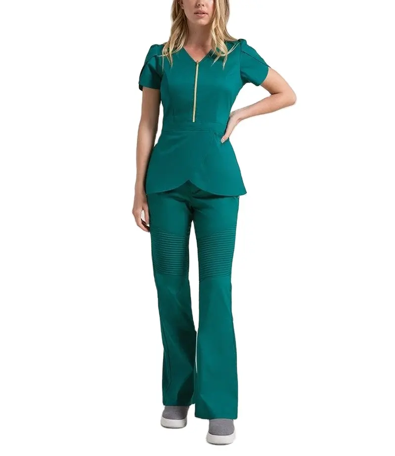 New Design Medical Scrubs Medical Uniform Custom Adult Size Scrubs Uniform In Cotton Polyester