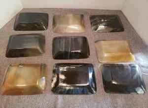 Plateau de service en corne de viking de qualité supérieure, écologique, peint à la main, taille personnalisée avec finition polie brillante - Product Image 2