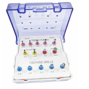 Kit de Implantes Dentales Universales Intensos para Cirugía, 14 Piezas, Juego de Herramientas Manuales de Acero Inoxidable para Colocación de Implantes, Perforación de Hueso - Product Image 2