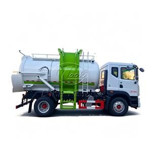 Camion benne à benne basculante Dongfeng de 8 mètres cubes pour collecte de déchets de cuisine, Euro 2, Euro 3, Euro 5 en option - Product Image 5
