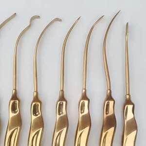 Instruments de chirurgie plastique pour lifting des sourcils et lifting du visage, ensemble d'élevateurs de cuir chevelu en acier inoxydable de 10 pièces, outils manuels - Product Image 6