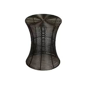 Tabouret en métal fer forgé fait main finition noire, parfait pour la maison, les hôtels, le salon, meubles décoratifs, ottoman et tabourets - Product Image 1