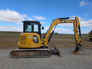 Miniexcavadora sobre orugas CAT Caterpillar 305E2 CR ligeramente utilizada con capacidad de cubo de 3m y componentes de bomba/engranaje central - Product Image 5