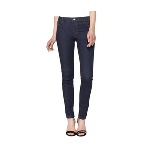 Pantalones Vaqueros Casuales para Mujer, Elegantes, de Alta Calidad, Ajustados, Transpirables, Personalizables, de Color Sólido, Largura hasta la Rodilla, Lavados, de Bangladesh - Product Image 5