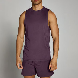 เสื้อกล้ามสำหรับวิ่งแขนกุดสำหรับผู้ชายขนาดใหญ่พิเศษสำหรับยิมและเพาะกายฤดูร้อนผลิตตามสั่ง - Product Image 1