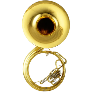 ÚLTIMA OFERTA: Sousaphone Bb, Trompeta/Euphonium de Latón Lacado en Oro/Plateado, LISTO PARA ENVIAR - Product Image 2