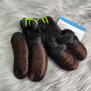 Produit le plus vendu Bouncy Curly 100% cheveux humains vietnamiens bruts 100 grammes par paquet Machine Double trame - Product Image 6