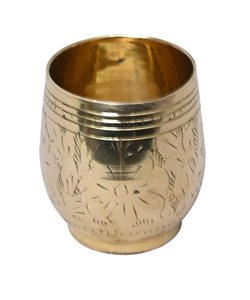 Koi Brass 12 onzas Mint Julep Cup Perfect Drinkware - Product Image 1