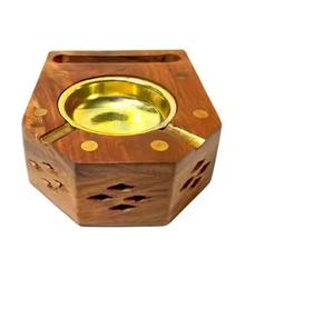 Cenicero de Forma Única de Alta Calidad, Placa de Acero Inoxidable, Portátil para el Hogar y la Oficina, para Cigarros, Cigarrillos, Uso Decorativo - Product Image 1