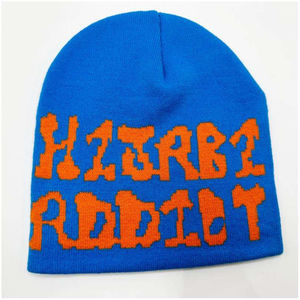Bonnet tricoté d'hiver unisexe Y2K avec logo personnalisé nouvelle mode 100% bonnet en acrylique pour la méthode d'impression de bouffée de voyage - Product Image 3