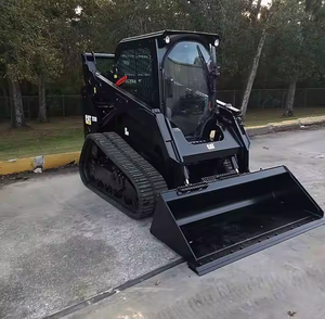 รถตักตีนตะขาบขนาดเล็ก Caterpillar และรถตักล้อยางแบบสกิดสเตียร์ รับน้ำหนักได้ 4 ตัน กำลัง 92 กิโลวัตต์ รถตักหน้า - Product Image 5