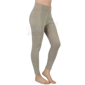 Pantalones de equitación con agarre de silicona para hombre y mujer, pantalones de equitación con tecnología antideslizante - Product Image 1