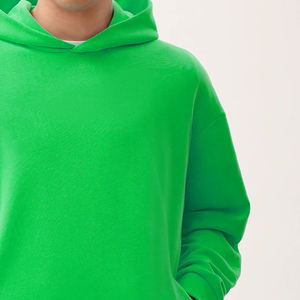 2025สเวตเตอร์สวมหัวแบบโอเวอร์ไซส์ผ้าฝ้ายสำหรับผู้ชายเสื้อผ้าแนวสตรีทเฮฟวี่เวตแขนยาวมีฮู้ดปักลายทรงหลวมใส่สบาย - Product Image 2