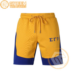 Pantalones cortos bordados de lana de algodón Sigma Gamma Rho personalizados Sorority ropa griega de alta calidad mujeres fraternidad transpirable - Product Image 2