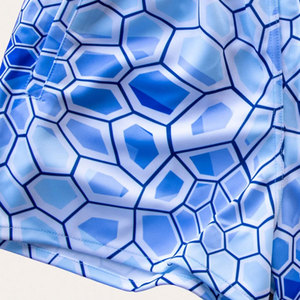 Venta caliente hombres personalizados sublimados bolsillos con cremallera Rugby Footy Shorts poliéster deporte ligero secado rápido correr gimnasio - Product Image 6