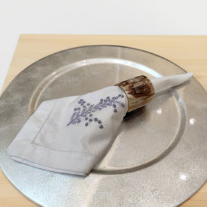 Servilletero y posavasos hechos a mano de fábrica de Vietnam, Material Natural tradicional, modelo artesanal LRC6011 - Product Image 3