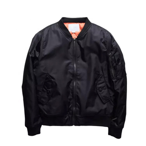New Arrival Unisex <b>Men's</b> 2XL <b>Lightweight</b> Bomber <b>Jacket</b> Fashionable Best Style Sports Outdoor Wholesale Fabric Coats Manufacturer - Product Image 3