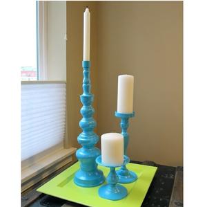 Portavelas de Metal moderno único para casas contemporáneas, apartamentos, restaurantes, banquetes, interiores, hoteles y familias - Product Image 3