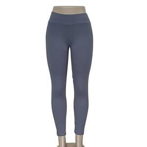 Leggings pour femmes sans couture Yoga costume femmes à manches longues haut de sport taille haute hanche levage sport collants pantalons - Product Image 6