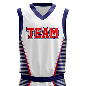 Nuevo Diseño Sublimación Último Precio Calidad Superior Reversible Totalmente Personalizado Logo Uniformes de Baloncesto - Product Image 4