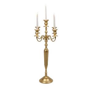 <b>Tall</b> Gold Metal Candelabra 5 Arms for Wedding <b>Table</b> Centerpiece Home Decor Elegant Candle Stand for Restaurants Hotels Entryway - Product Image 6