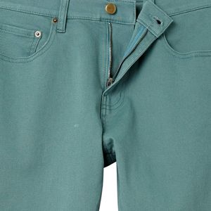 Premium hommes classique coupe droite coton jean pantalon nouveau Style taille moyenne mince élégant Stretch Design décontracté tenue quotidienne toile - Product Image 6