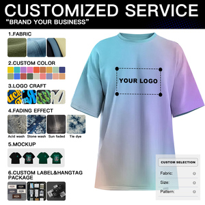 Personalizado para hombre Puff Imprimir Streetwear Tee OEM Fábrica de algodón de gran tamaño T Shirt 3D Raised Logo Design Shirt - Product Image 3