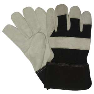 Guantes de seguridad resistentes de alto rendimiento Cuero de vaca dividido para protección personal Resistente al calor y listo para el trabajo - Product Image 1