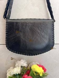 Bolso de mano de piel de vaca Vintage con estilo, bolso cruzado de piel auténtica, bolso de hombro de cintura multiusos para mujer - Product Image 4