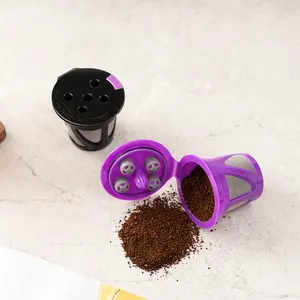 可重复使用的K杯Keurig 1.0 2.0咖啡机可重复使用的豆荚K杯过滤器您冲泡咖啡的最佳助手