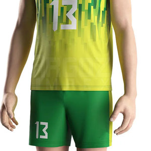 กางเกงวอลเลย์บอลกีฬากลางแจ้งคุณภาพสูง พิมพ์โลโก้ตามสั่ง ผ้าโพลีเอสเตอร์ 100% แห้งเร็ว ระบายอากาศได้ดี สวมใส่สบาย - Product Image 5