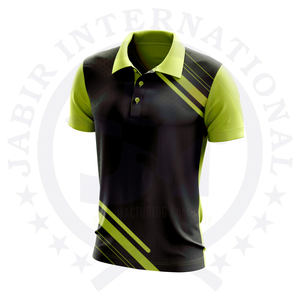 Polo para hombre 100% algodón poliéster Regular Fit manga corta Camisa estampada personalizable para hombre - Product Image 4