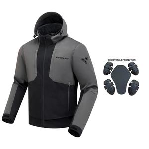 Veste Softshell Moto MAXLER pour Homme, Réfléchissante, Respirante, Séchage Rapide, Imperméable, 100% Polyester, Toutes Saisons - Product Image 1