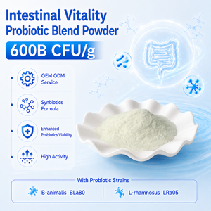 Mezcla Probiótica en Polvo para la Vitalidad Intestinal OEM, 600 Mil Millones <span class=keywords><strong>de</strong></span> UFC/g con Lactobacillus Rhamnosus LRa05 para la Salud Digestiva - Product Image 1