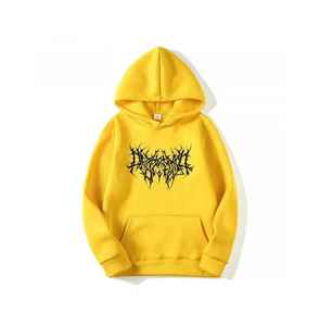 2024 New Fashion Custom Men's Winter Solid Digital Printing Embroidered 100% Cotton Eco-Friendly High Quality Hoodies Wholesale - Product Image 3