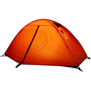 新款高品质户外红色野营单人帐篷